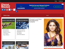 Tablet Screenshot of chennai-business-directory.com